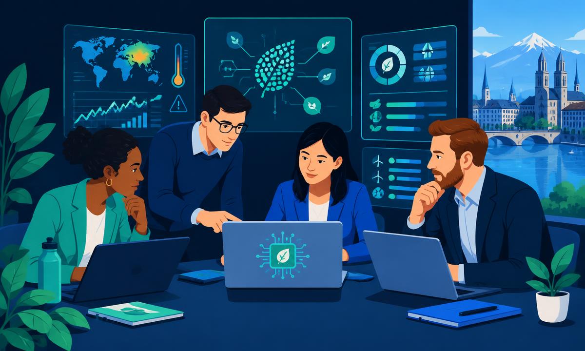 Innovation Lab: AI in Sustainable Finance - hands-on coding sprint at Technopark Zurich, 2 November 2026
